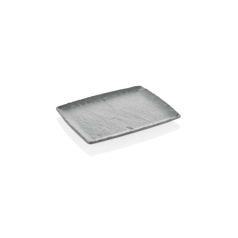 Plat en Polaris granit gris GN 1/2 265x325mm - Finedine