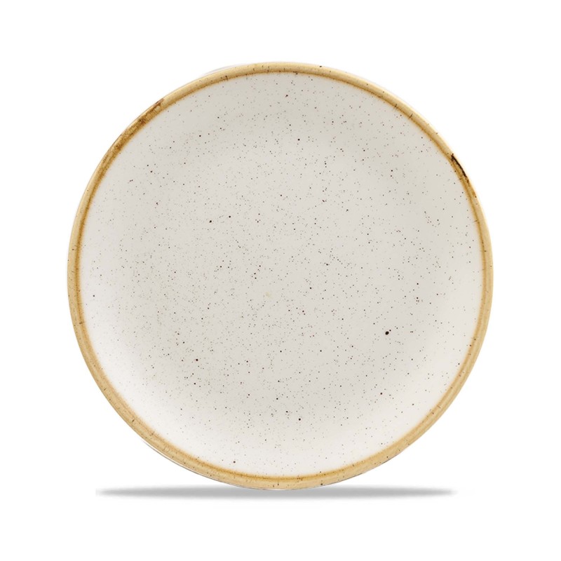 Assiette plate Stonecast Barley White, 165mm - Finedine