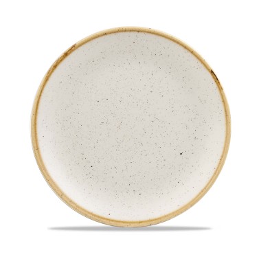 Assiette plate Stonecast Barley White, 217mm - Finedine