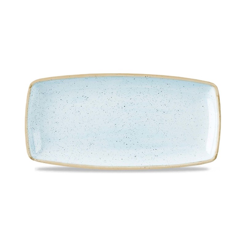 Assiette oblongue Duck Egg Stonecast, 295 mm - Finedine