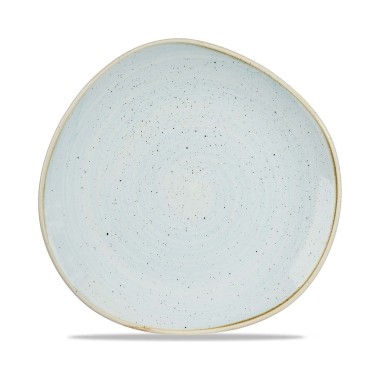 Assiette ronde en stonecast Duck Egg, 210 mm - Finedine