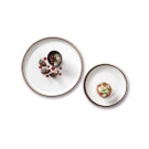 Assiette plate en porcelaine blanche, 260 mm - Finedine