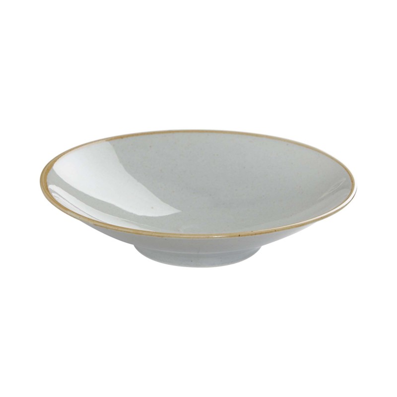 Assiette en céramique sur pied, 260x(H)62mm - Finedine