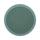 Assiette ronde en argile verte Bahia 260 mm - Finedine