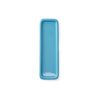 Plateau en porcelaine GN 1/1, bleu, (h)20mm - Finedine