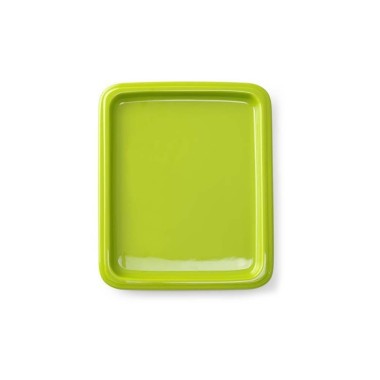 Plateau en porcelaine GN 1/1, vert, (h)20mm - Finedine
