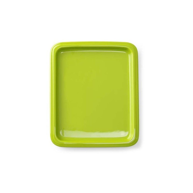 Plateau en porcelaine GN 1/1, vert, (h)20mm - Finedine