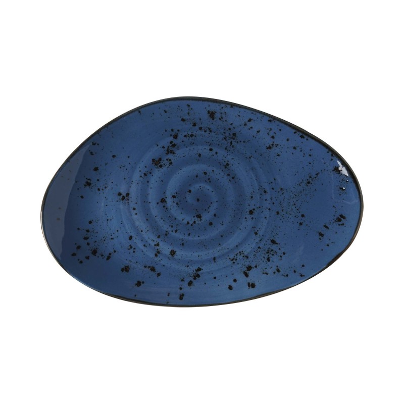 Assiette en forme organique Iris, 350x210mm - Finedine