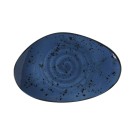 Assiette en forme organique Iris, 350x210mm - Finedine
