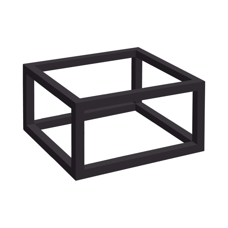 Base en cadre noir Madeira pour plat GN 1/1 - Finedine