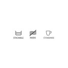 Assiette ovale Moon pour le service, 250 mm - Finedine