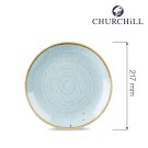 Assiette plate Duck Egg en Stonecast, 217mm - Finedine