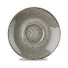 Soucoupe en grès Grey pour espresso, 118 mm - Finedine
