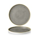 Assiette à paroies grises Stonecast, 260 mm - Finedine