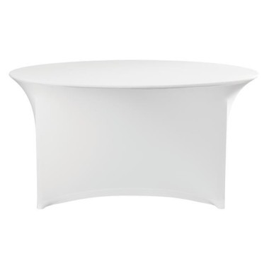 Nappe ronde Symposium, blanche, 180x(H)76mm - Finedine
