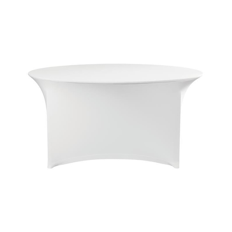Nappe ronde Symposium, blanche, 180x(H)76mm - Finedine