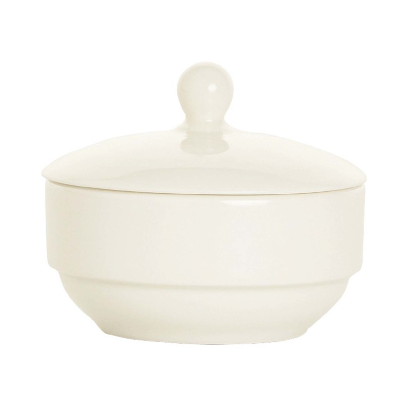Bol à sucre Crema avec couvercle, Lot de 6 - Finedine