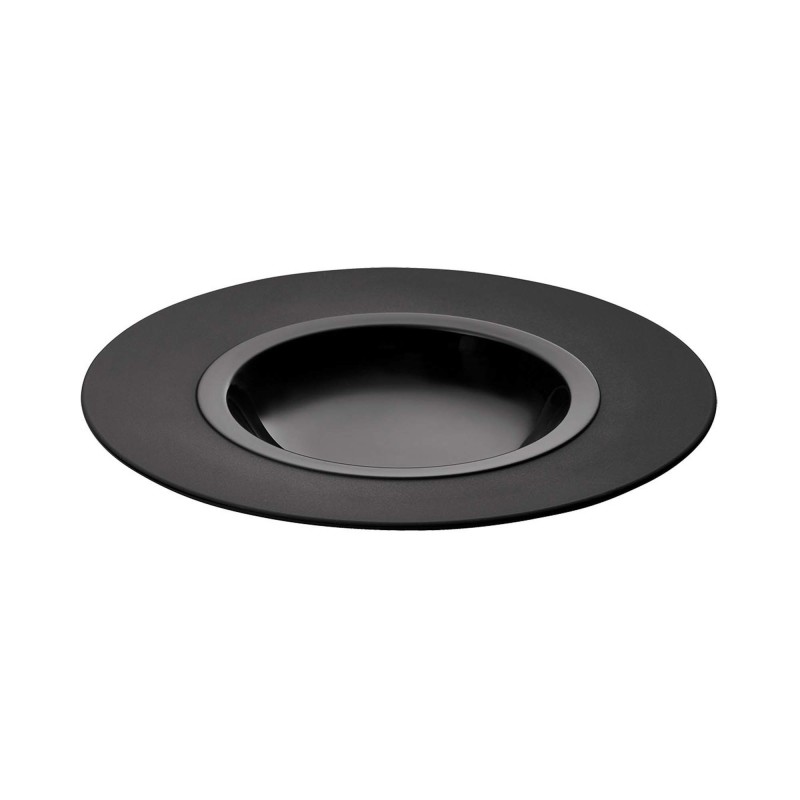 Assiette gourmande ronde Bahia Onyx 260 mm - Finedine