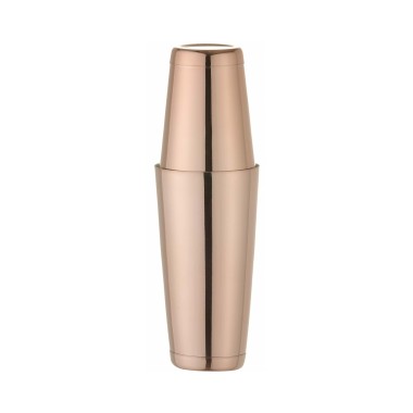 Shaker Boston, Bar up, 0,8L, Cuivre, ø90mm - Finedine
