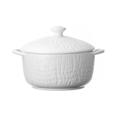 Tureen à anse Crust avec couvercle, 140 mm - Finedine