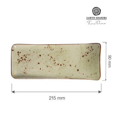 Plat de service pour olives 90mm, 215x90mm - Finedine