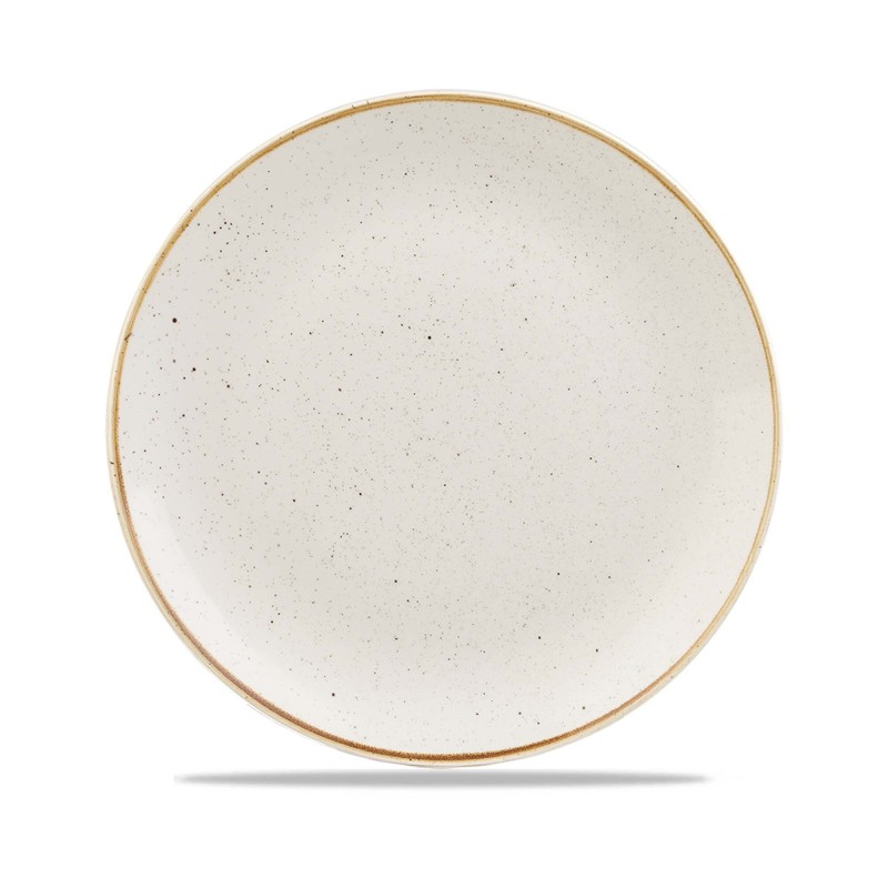 Coupe plate Stonecast Barley White, 288 mm - Finedine