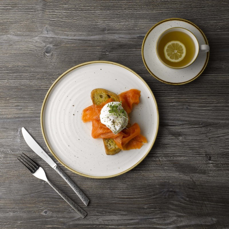Coupe plate Stonecast Barley White, 288 mm - Finedine