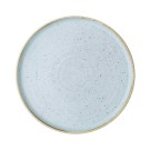 Assiette à bord en pierre Duck Egg, 210 mm - Finedine