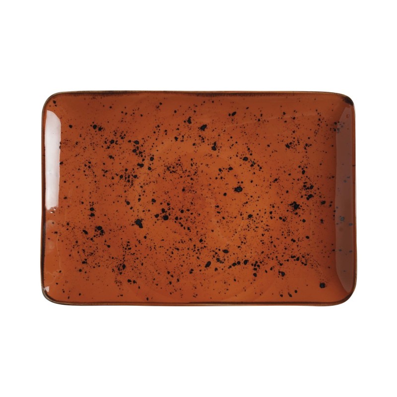 Assiette rectangulaire Dahlia, 300x200 mm - Finedine