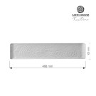 Nordique - assiette rectangulaire 468x100 - Finedine