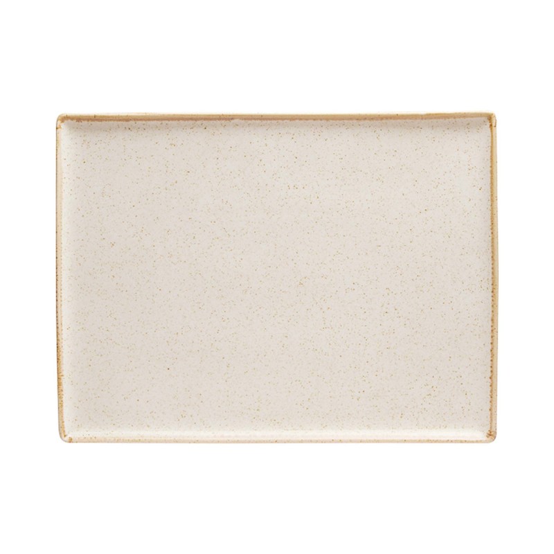 Plateau rectangulaire en sable, 350x260mm - Finedine