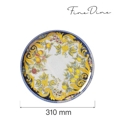 Assiette à pizza Barocco spéciale, 310 mm - Finedine