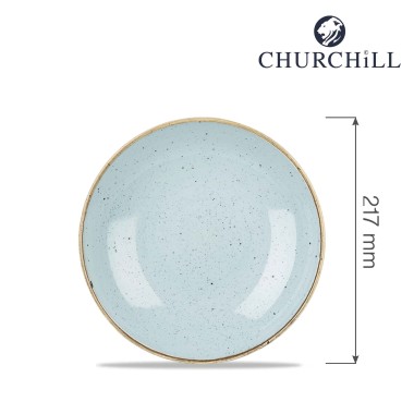 Assiette plate Duck Egg Stonecast, 165 mm - Finedine