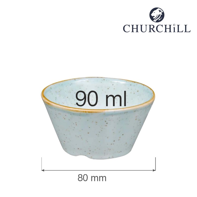 Plat à sauce Duck Egg en Stonecast, 90 ml - Finedine