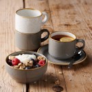 Tasse à cappuccino gris Stonecast, 227 ml - Finedine