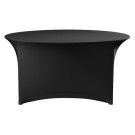 Nappe ronde Symposium, noire, 180x(H)76mm - Finedine