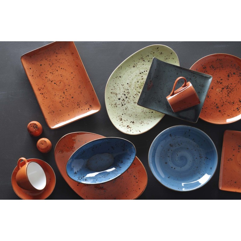 Assiette rectangulaire vanille, 300x150mm - Finedine