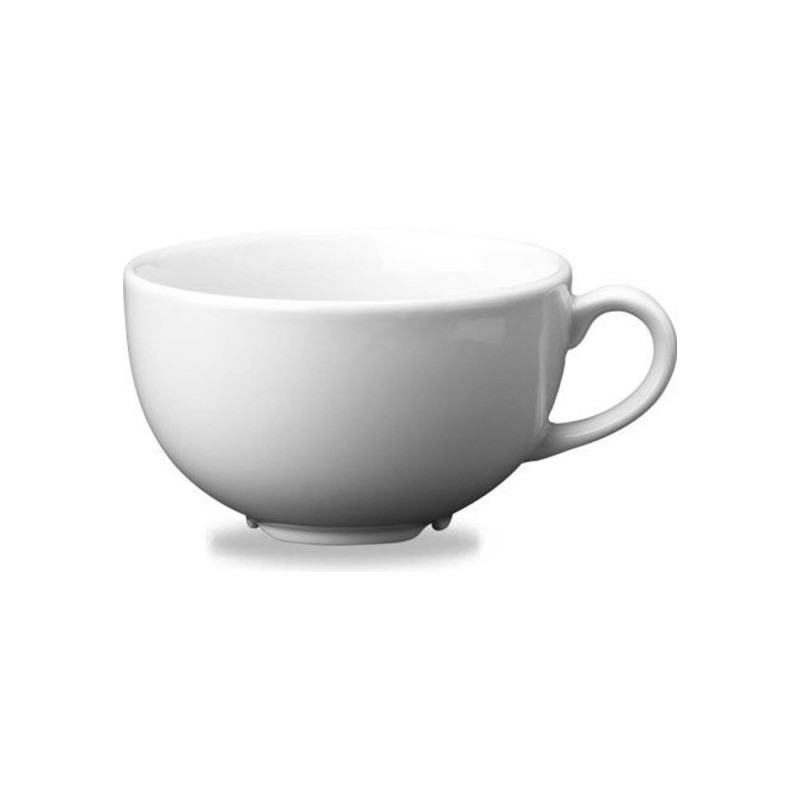 Tasse à cappuccino blanche 12 oz / 340 ml - Finedine