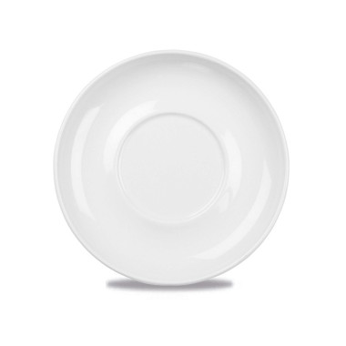 Sous-tasse à thé compacte blanche, 152 mm - Finedine