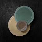 Assiette gourmet ronde Bahia Dune 260 mm - Finedine