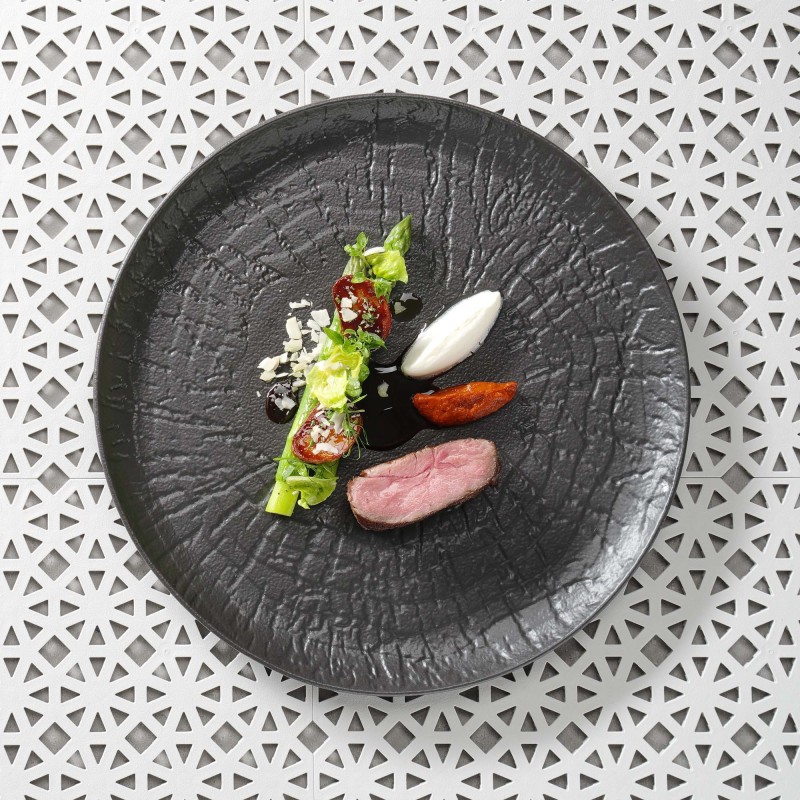 Crust - assiette rectangulaire 335x205mm - Finedine