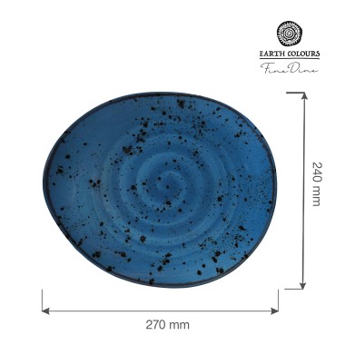 Assiette de présentation Iris, 240x270mm - Finedine