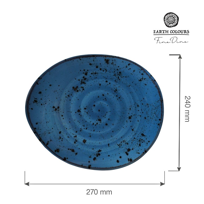 Assiette de présentation Iris, 240x270mm - Finedine