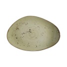 Assiette en forme d'olive bio, 350x210mm - Finedine