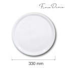 Assiette spéciale pizza, blanche, 330 mm - Finedine