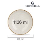 Bol coupe Stonecast Barley White, 248 mm - Finedine