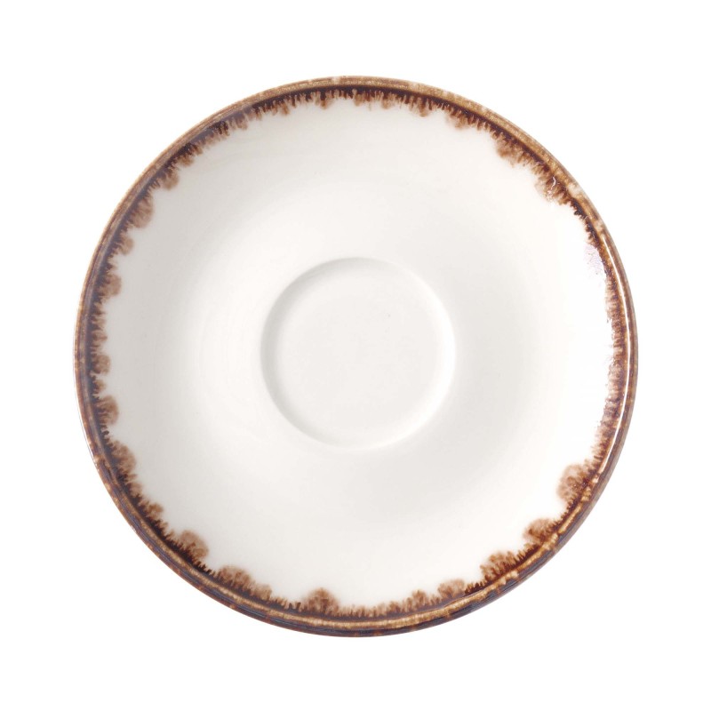 Soucoupe vanille pour cappuccino, 160 mm - Finedine
