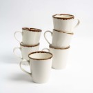 Soucoupe vanille pour cappuccino, 160 mm - Finedine