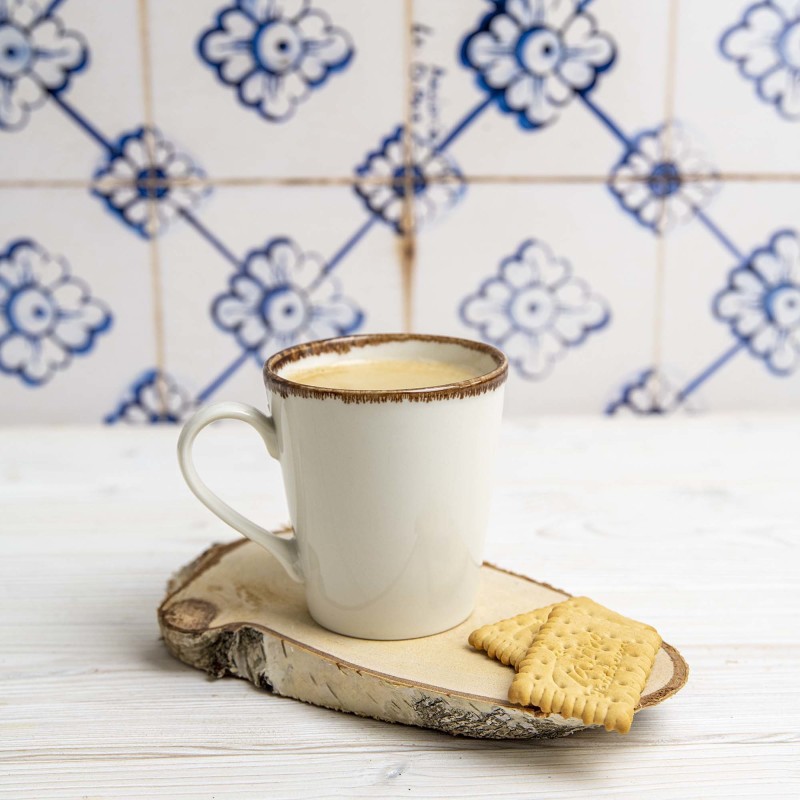 Soucoupe vanille pour cappuccino, 160 mm - Finedine
