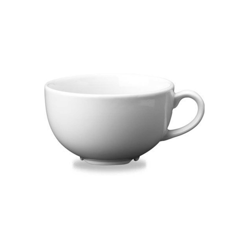 Tasse à cappuccino blanche 8 oz / 227 ml - Finedine